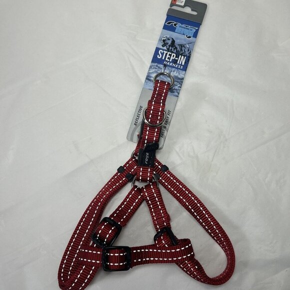 Rogz Red Reflective Step In Harness Fast Easy Fit Size Medium C1 - Picture 1 of 6